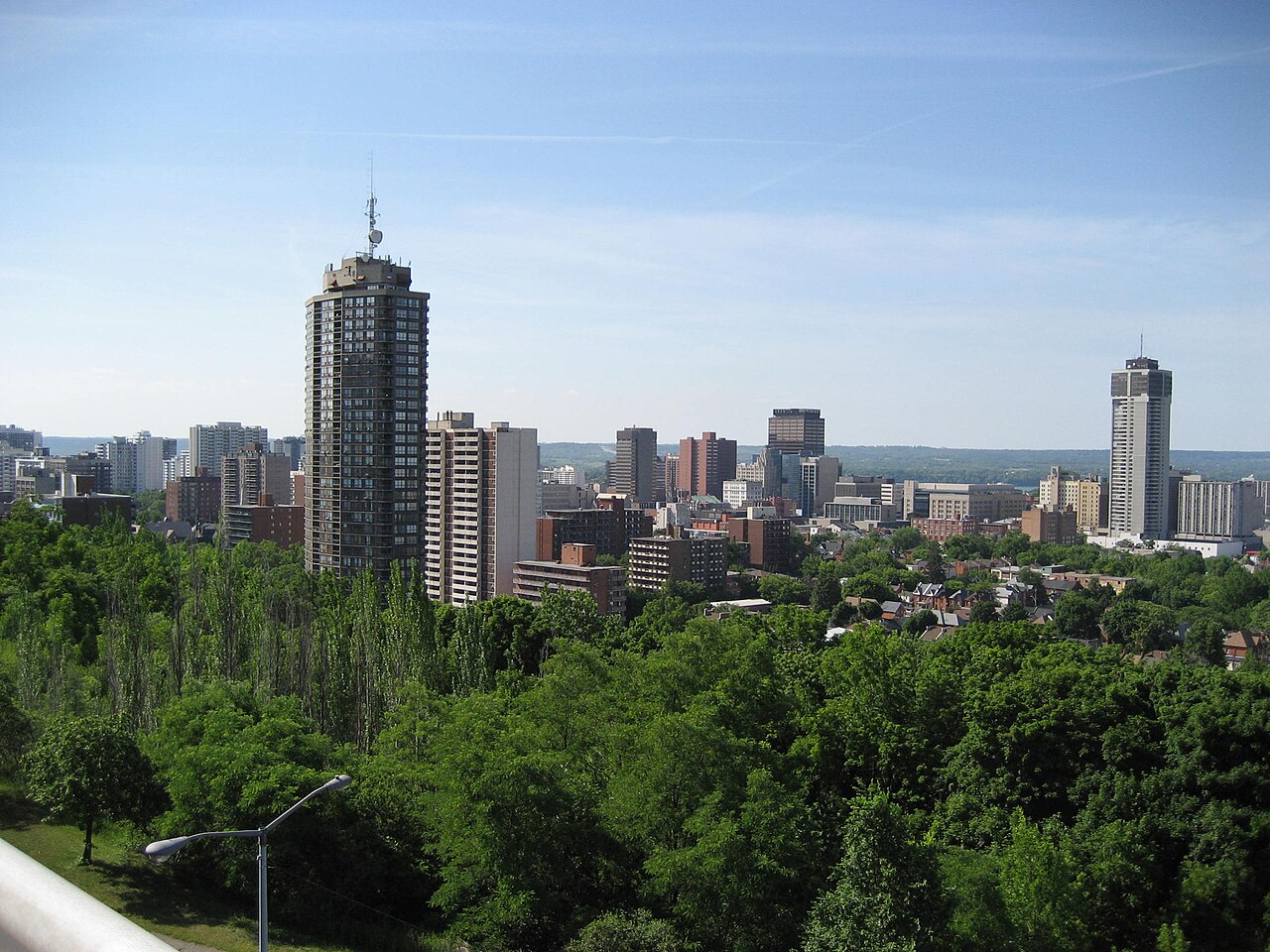 Hamilton skyline, Ontario