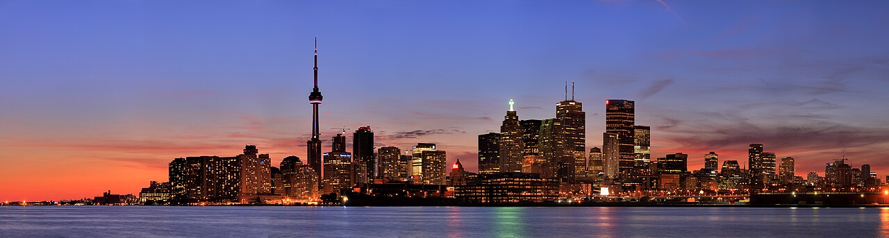 Toronto skyline in the Greater Toronto Area